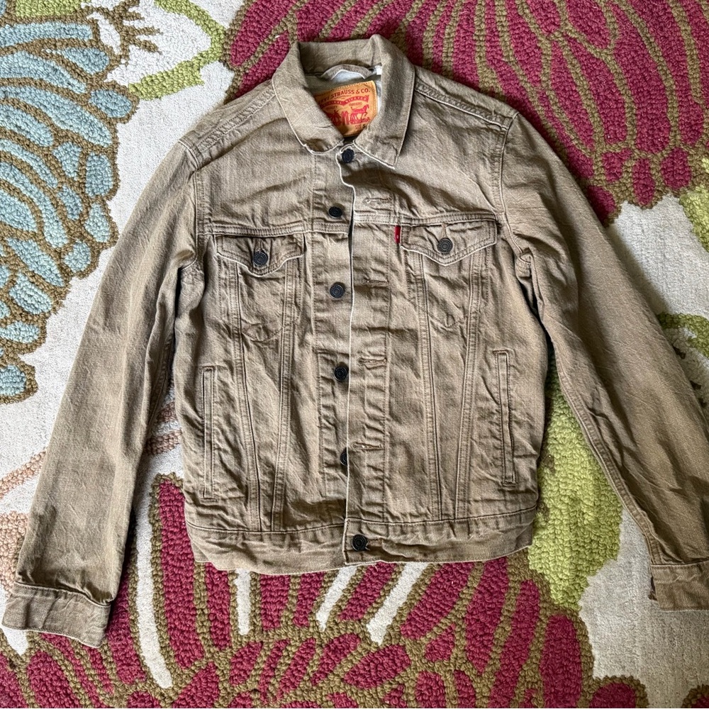 Levi’s 72334 Vintage Fit Denim Jacket – Light Brown / Khaki